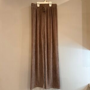 LovePoem by Block Brown Wide Leg Pants